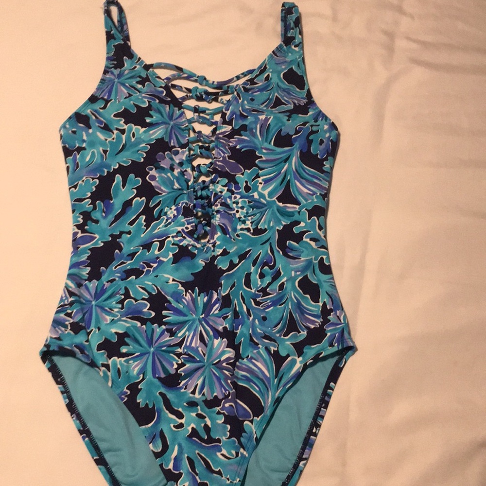 Lilly Pulitzer Lattice Swimsuit